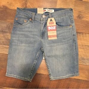New Levi’s 502 shorts